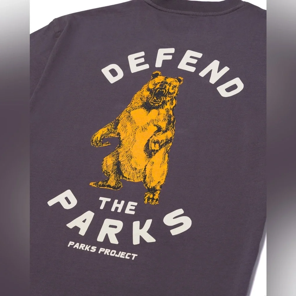 Parks Project Gray Bear Pocket Tee - Picture 2 of 5